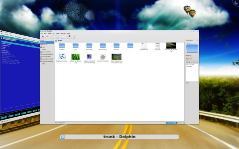 KDE 4.1 Coverswitch