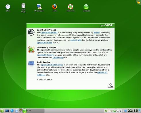 OpenSuSE 11.0 RC1