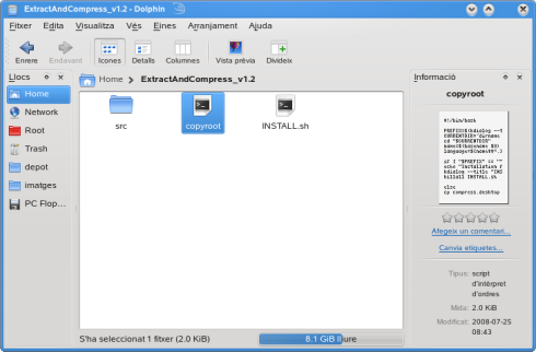 Extract And Compress KDE4_01