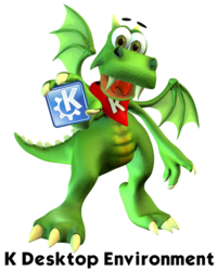 Konqi, mascota KDE