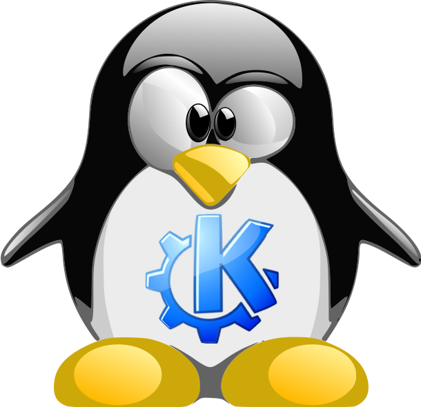 KDE tux KDEtux tuxkde