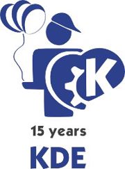 KDE cumple 15 años Logo