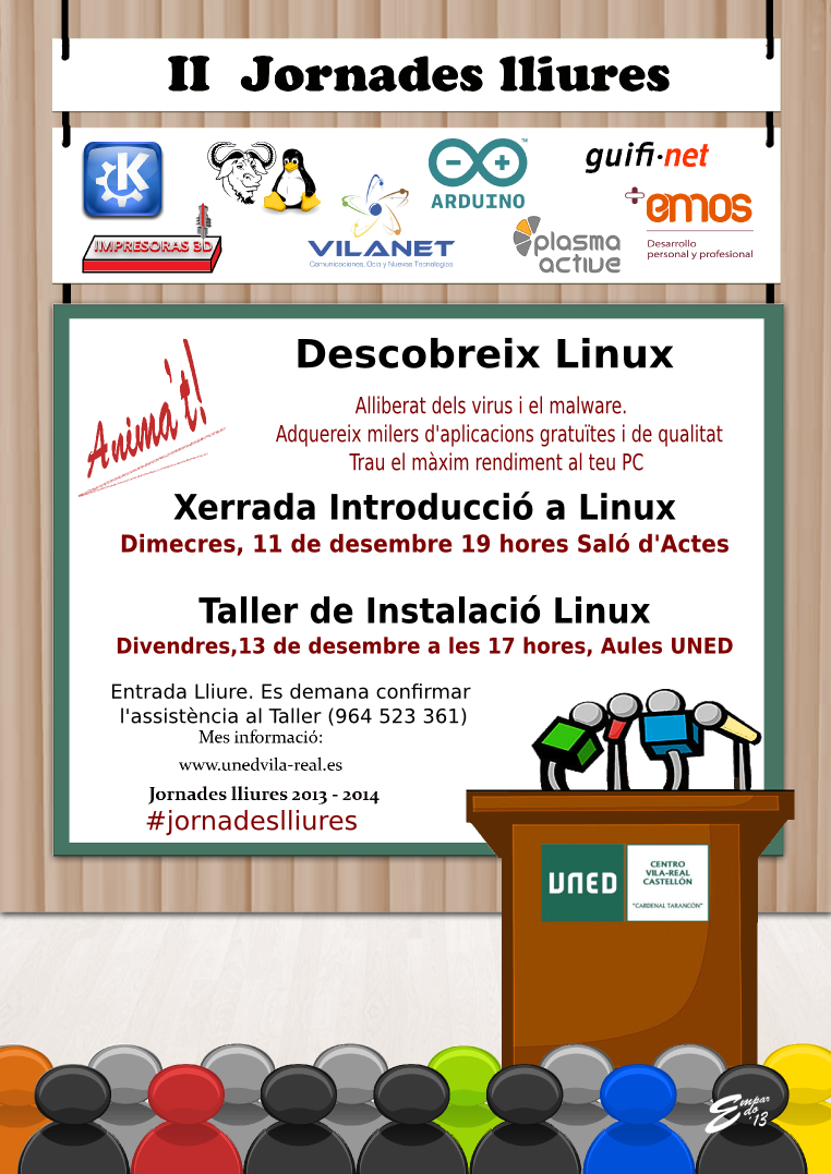 Linux en las II Jornadas Libres
