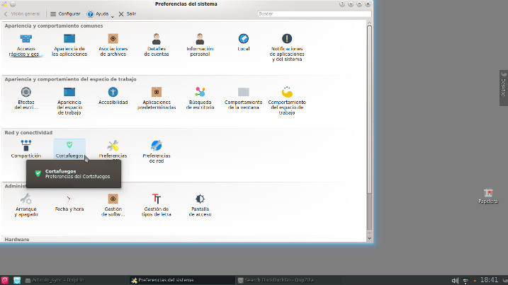 Conociendo el cortafuegos de KDE