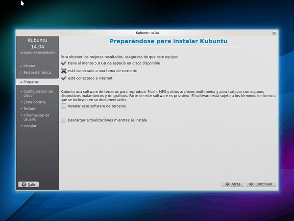 Cómo instalar Kubuntu 14.04