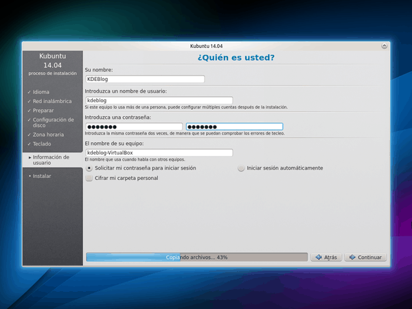 Cómo instalar Kubuntu 14.04