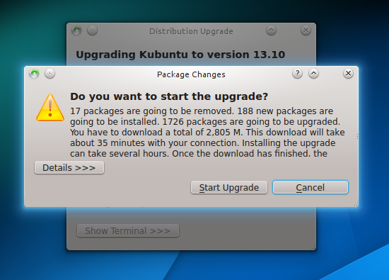 Cómo actualizarse a Kubuntu 14.04