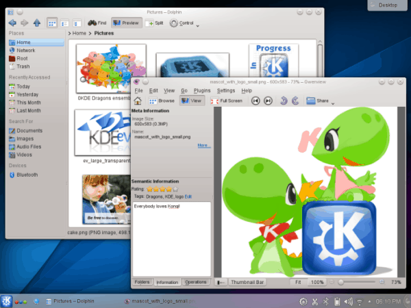 Lanzado KDE 4.14.1 Aplicaciones y Plataforma