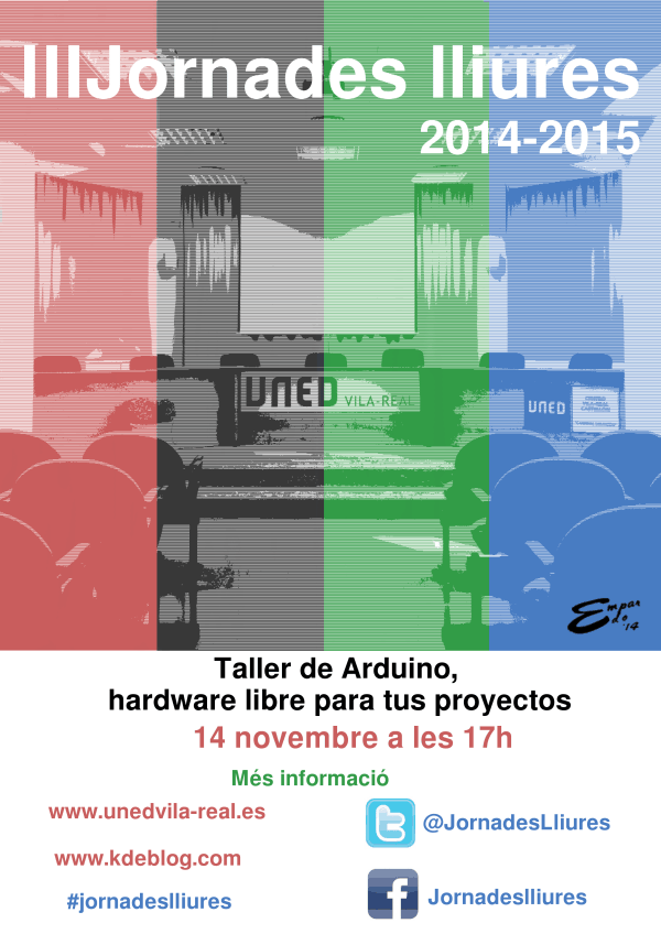 Taller Arduino III jornades lliures_14 de novembre