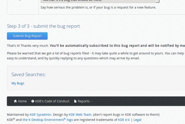 Como reportar errores a KDE_05