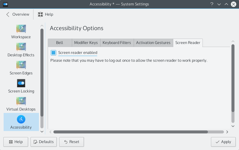 Orca_systemsettings_screen_reader