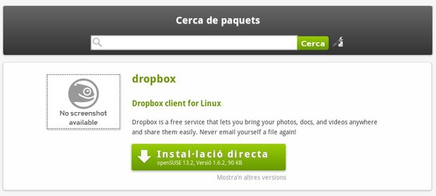 Como instalar Dropbox OpenSUSE_11
