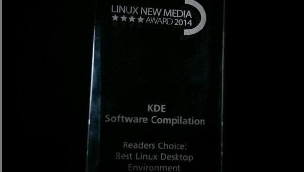 KDE gana el premio Linux New Media 2014