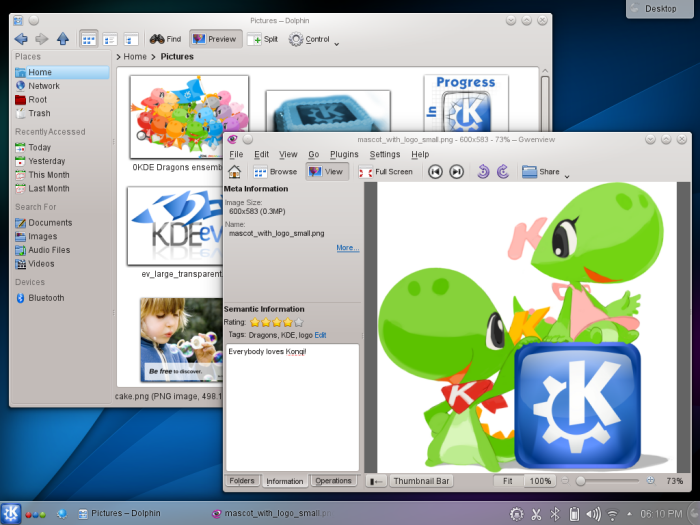 KDE lanza las actualizaciones de junio