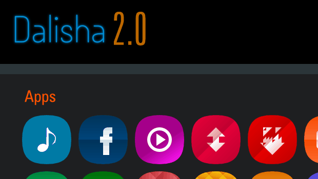 Dalisha, un excelente y completo pack de iconos