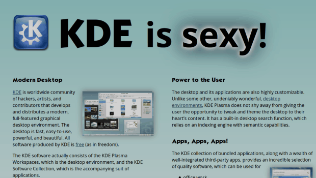 KDE es sexy