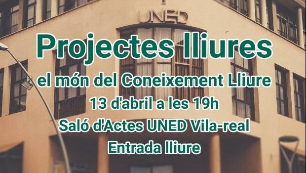 Proyectos Libres en las IV Jornadas Libres de la UNED Vila-real