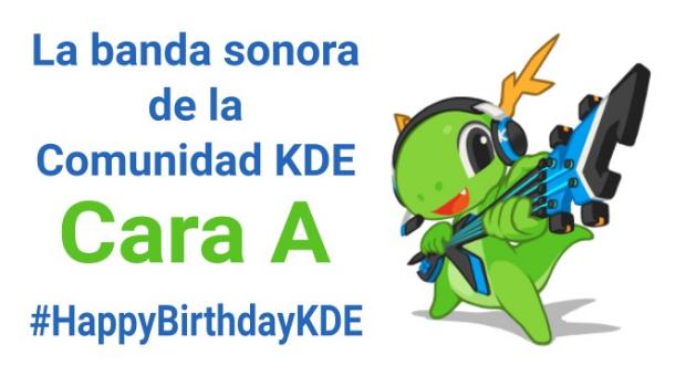 Cara A de La banda sonora de la Comunidad KDE