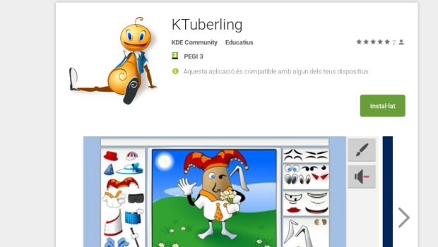 KTuberling ya está disponible en Android