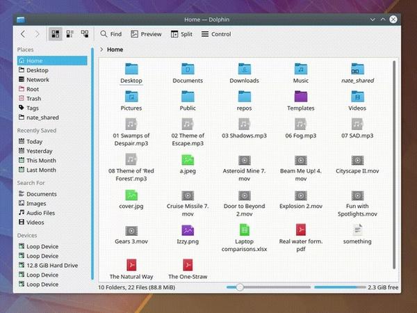 Lanzado KDE Aplicaciones 17.12