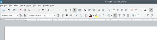 Cómo cambiar el tema de iconos de LibreOffice