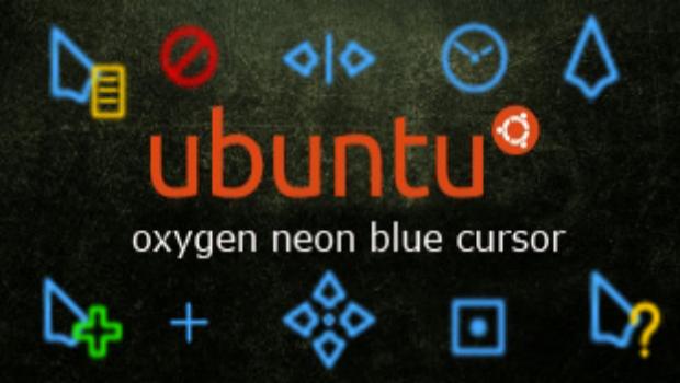 Cursores oxygen neon blue para Plasma