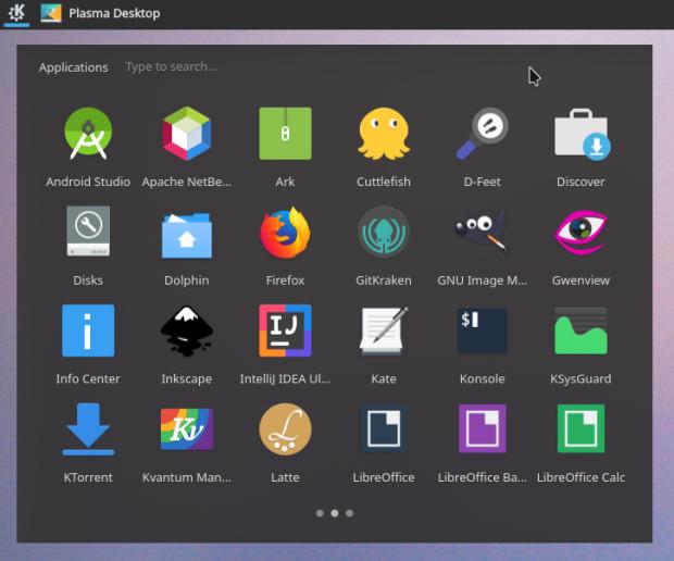 Minimal menu, un lanzador minimalista - Plasmoide de KDE (92)