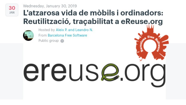 Electronic Reuse en los meetups de Barcelona Free Software