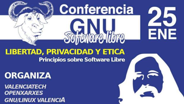 Conferencia Software Libre Libertad, Privacidad y Ética