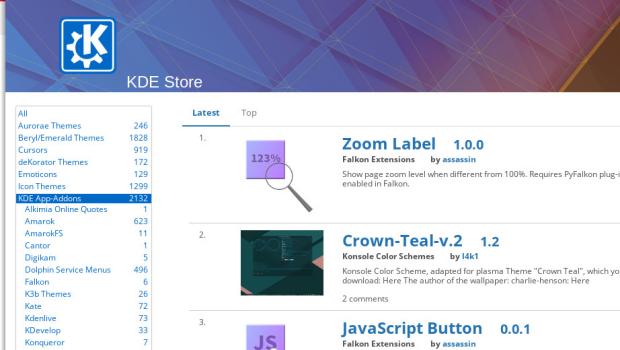 KDE App-Addons, más de dos mil de mejoras para tus aplicaciones KDE