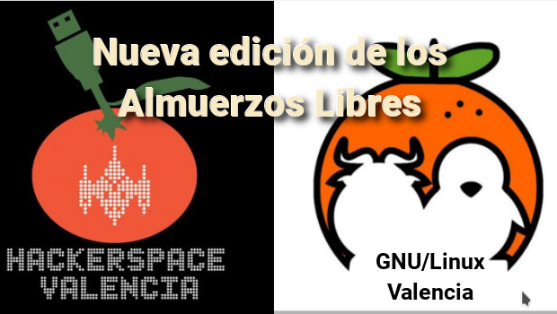 Nueva edición de los Almuerzos Libres de GNU/Linux Valencia