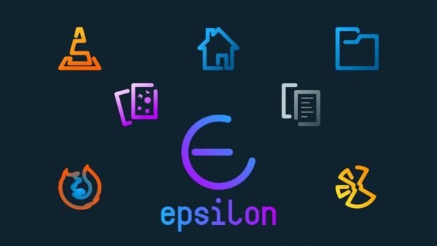 Epsilon Icons, otro tema de iconos estilo neon para tu escritorio