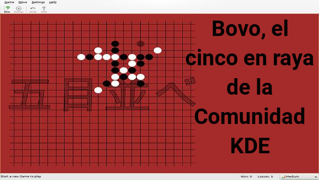 Bovo, el cinco en raya de la Comunidad KDE
