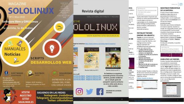 La revista digital de SoloLinux llega a su cuarto número