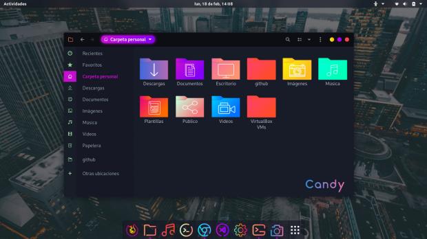 Candy Icons, más temas de iconos estilo neon para tu escritorio
