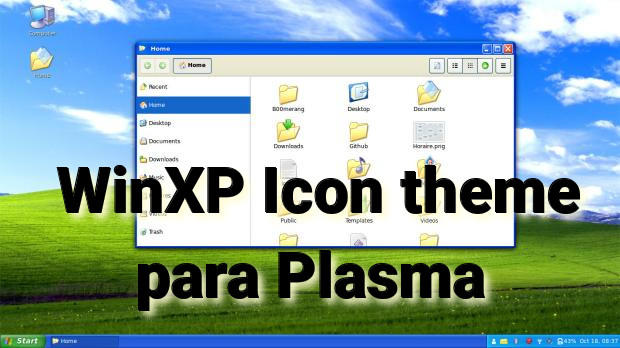 WinXP Icon theme para Plasma