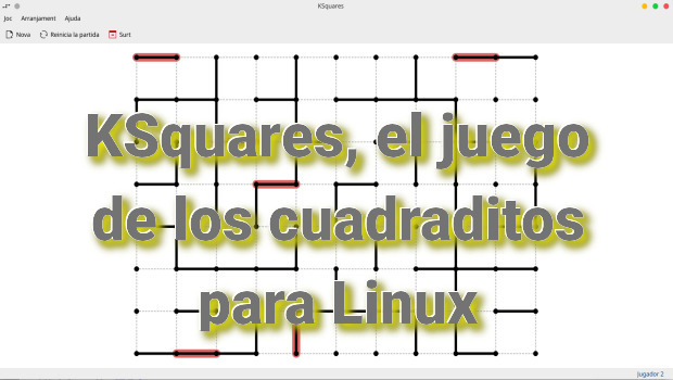 KSquares, el juego de los cuadraditos para Linux