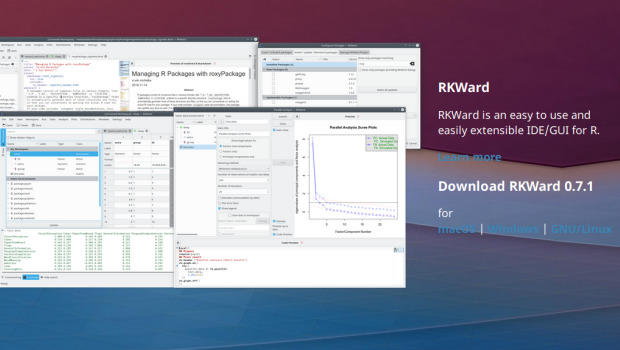Actualizado RKWard, la interfaz KDE de R