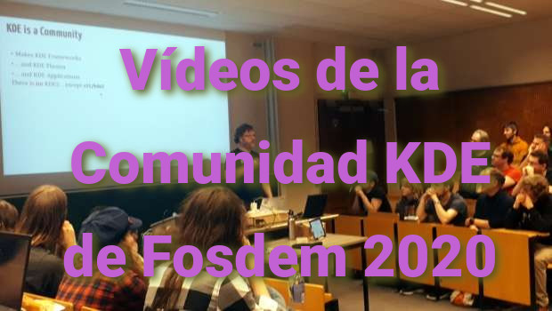 Vídeos de la Comunidad KDE de Fosdem 2020