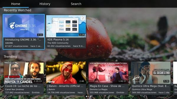 Plasma Bigscreen, la apuesta de KDE para conquistar los televisores