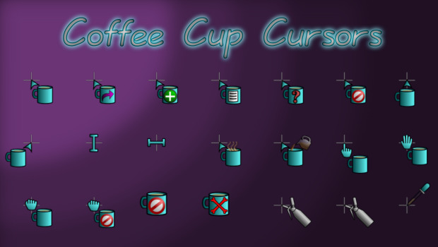 Coffee Cup, cursores para los más cafeteros