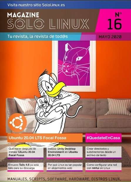 Disponible el decimosexto número de la revista digital SoloLinux