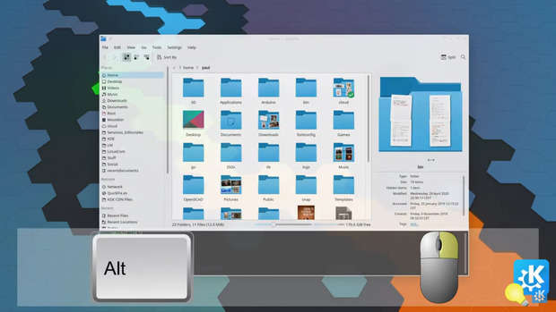 Trucos KDE (V): cambiando el tamaño de las ventanas 