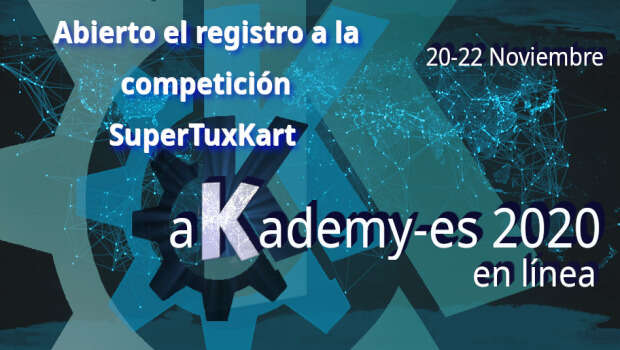 Abierto el registro a la competición SuperTuxKart de #akademyes 2020