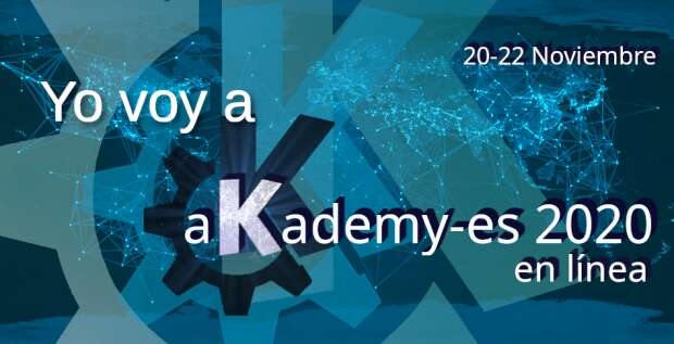 Empieza Akademy-es 2020 en línea con el taller de Kdenlive