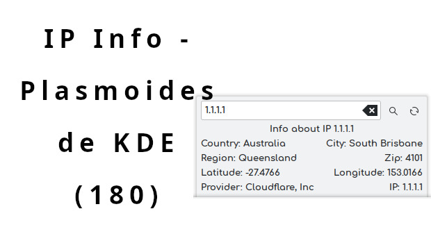 IP Info – Plasmoides de KDE (180)