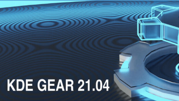 Primera actualización de KDE Gear 21.04