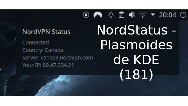 NordStatus – Plasmoides de KDE (181)