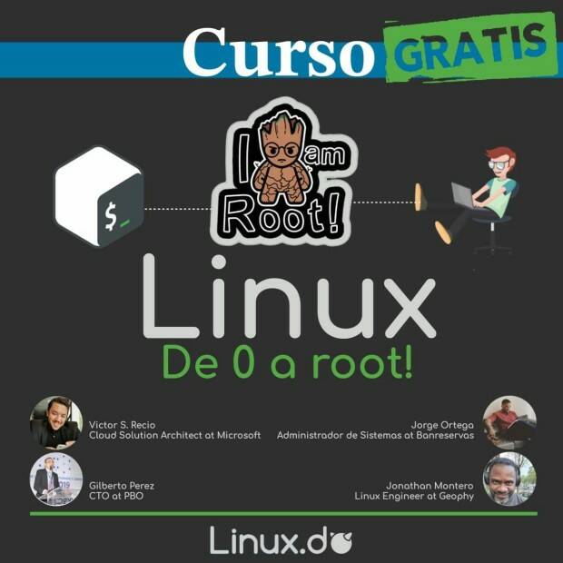 Curso gratis de linux de la Comunidad LinuxDo