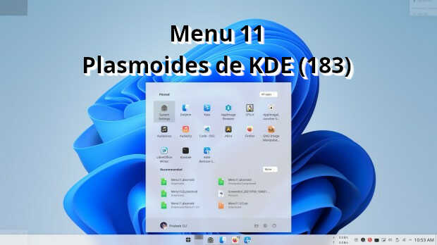 Menu 11 – Plasmoides de KDE (183)